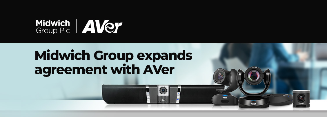 Mar 2021 Midwich Group expands agreement with AVer