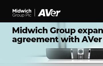Mar 2021 Midwich Group expands agreement with AVer